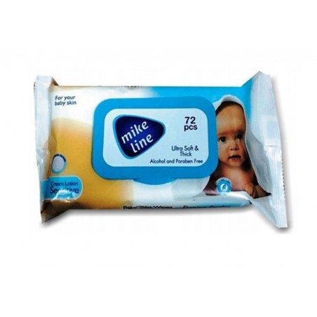 Chusteczki nawilżane dla dzieci Milk Line SENSITIVE -72szt.