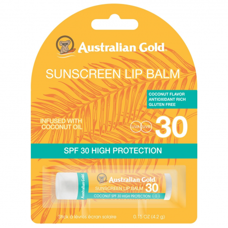 Nawilżający balsam do ust Australian Gold SPF30 Sunscreen Lip Balm