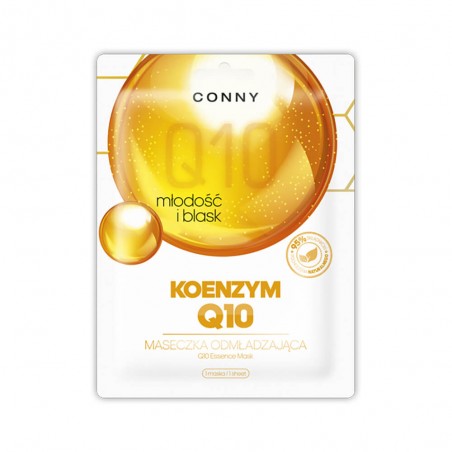 Koreańska Ujędrniająca maska w płachcie CONNY KOENZYM Q10, 23ml