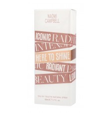 Woda toaletowa Naomi Campbell Here to Shine, 50ml.