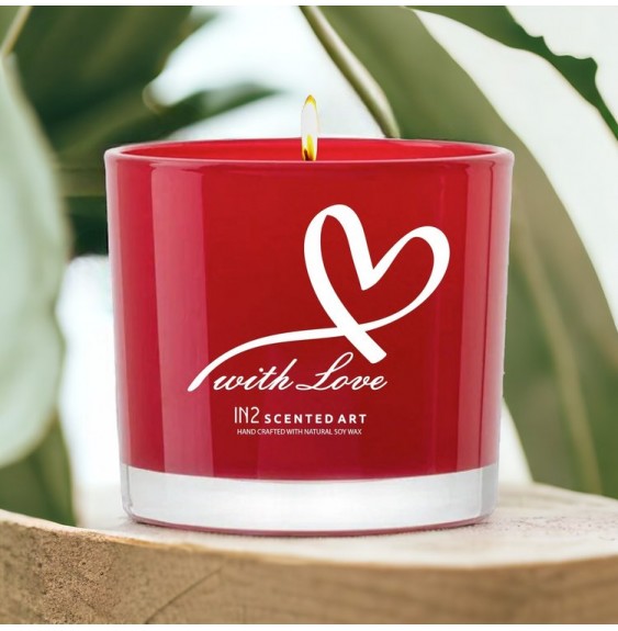 Naturalna świeca sojowa In Love IN2 Scented Art, 190g.