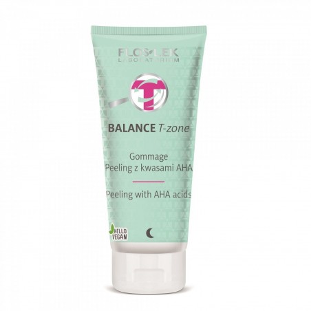 Floslek Balance T-Zone Gommage Peeling z kwasami AHA 125g.