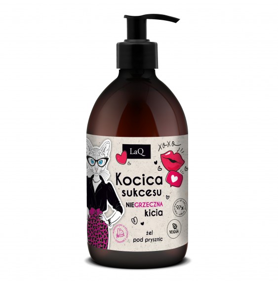 Laq żel pod prysznic Kocica Sukcesu MAGNOLIA I RÓŻOWY PIEPRZ  500 ml