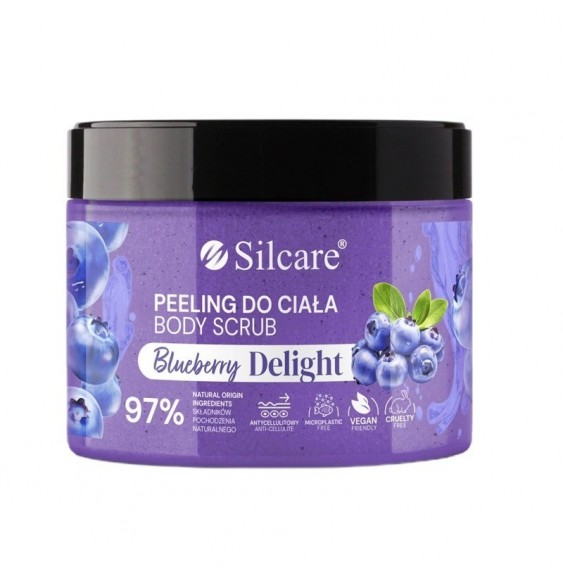 Peeling do ciała Silcare Blueberry Delight 350 ml – borówkowy zachwyt dla Twojej skóry