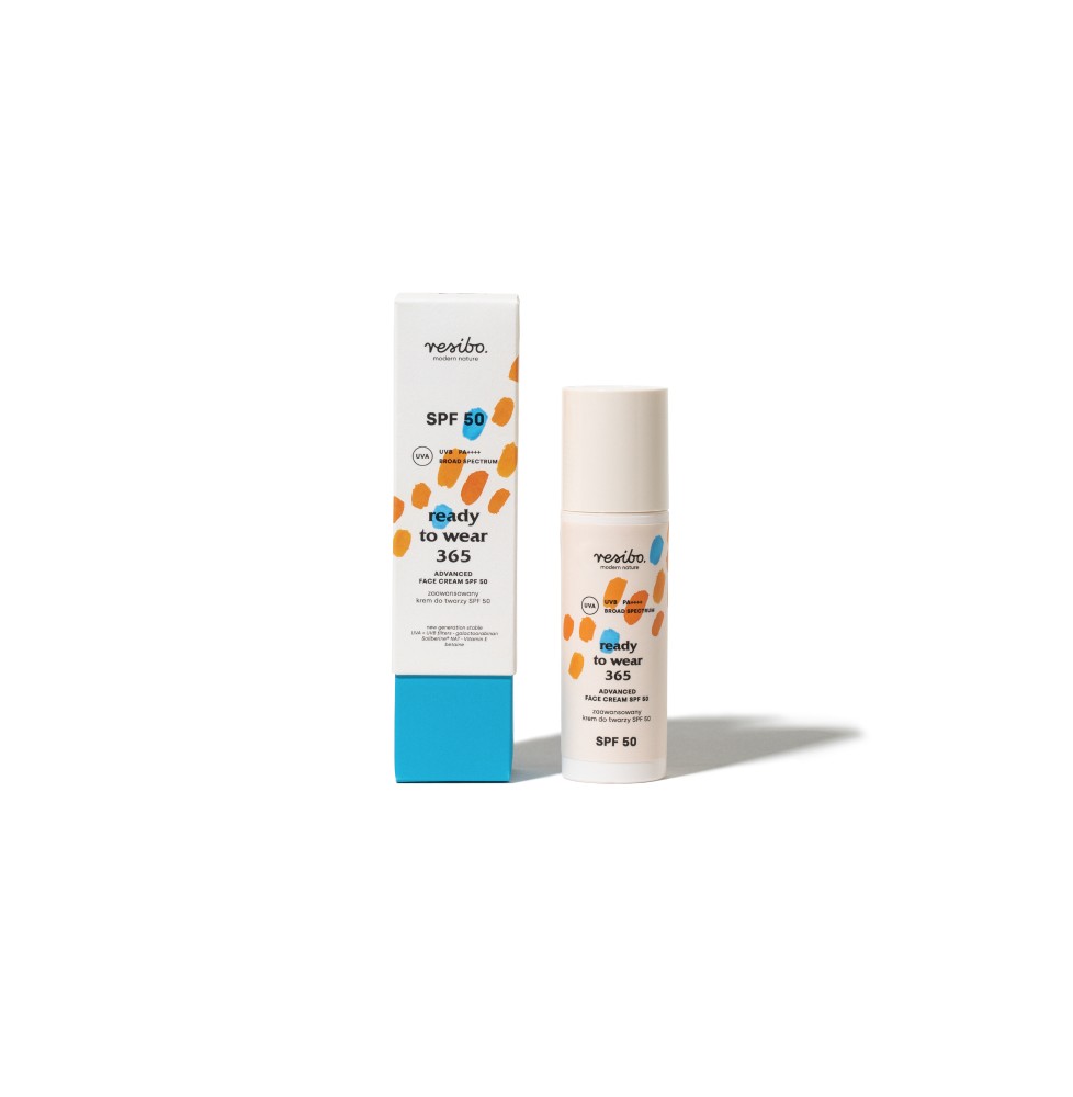 Krem do twarzy Ready To Wear SPF 50, Resibo 50ml.