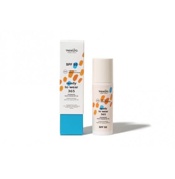 Krem do twarzy Ready To Wear SPF 50, Resibo 50ml.
