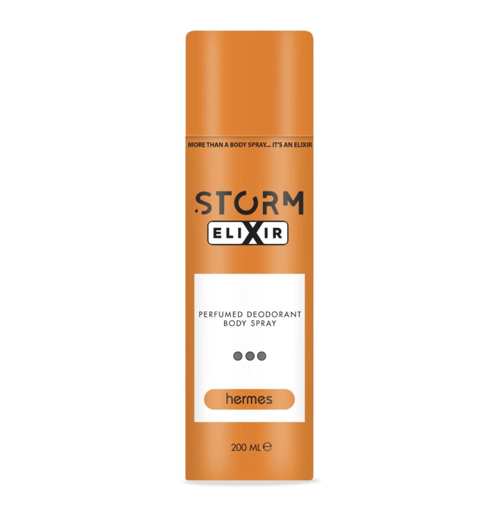 Perfumowany dezodorant Storm Elixir Hermes Unisex 200ml.