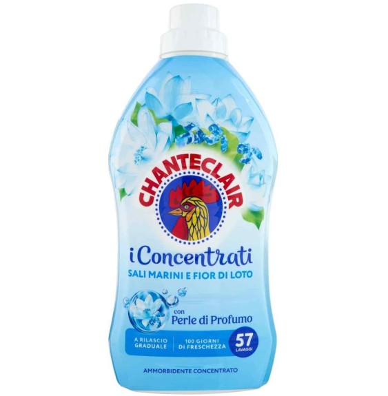 Płyn do płukania tkanin - koncentrat Chante Clair sól morska i kwiat lotosu 1,140l.