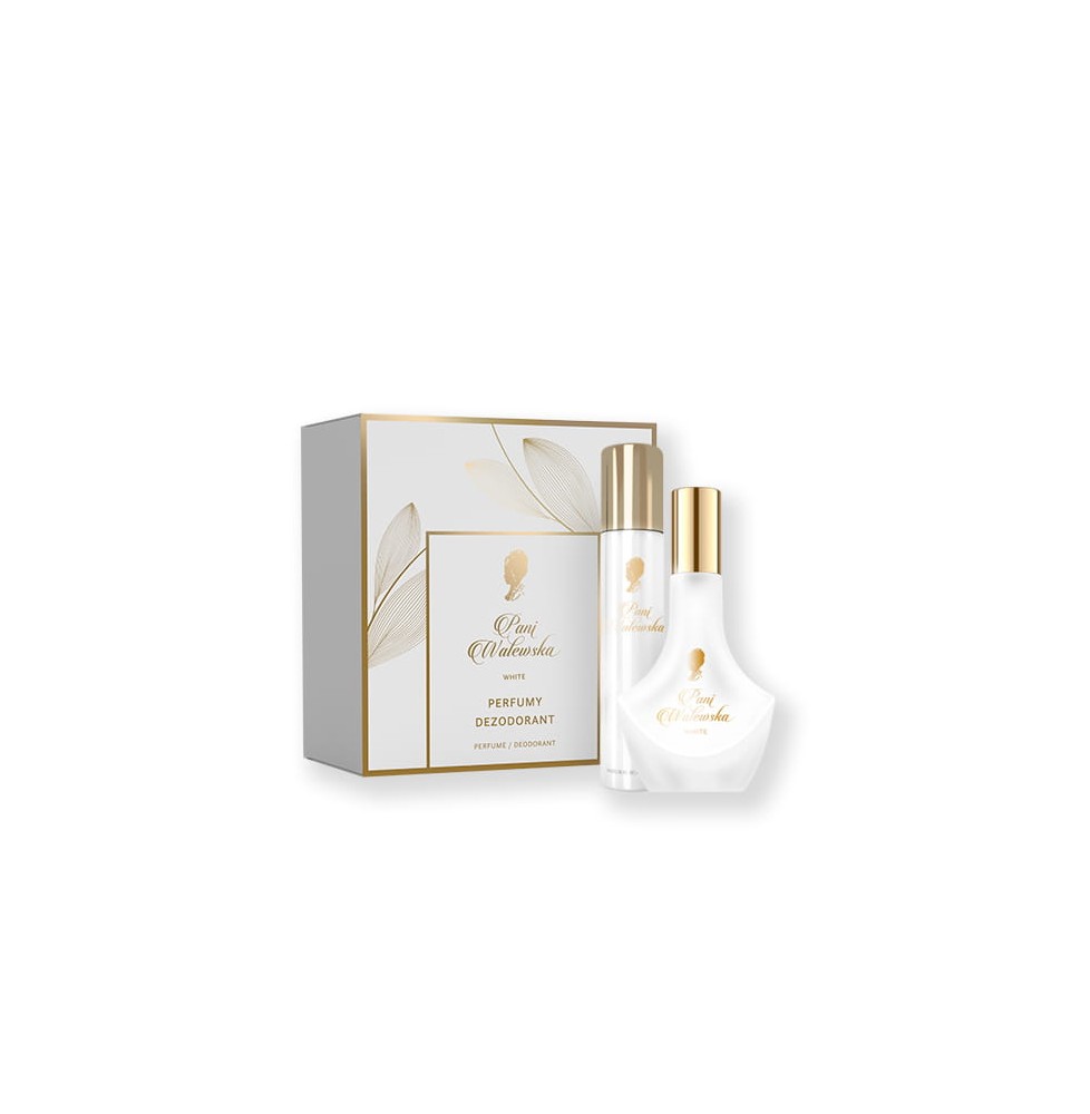 Zestaw upominkowy PANI WALEWSKA WHITE Perfumy 30ml. + Dezodorant 90ml