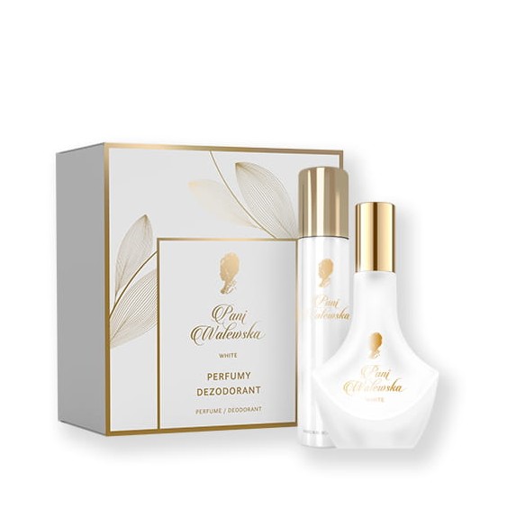 Zestaw upominkowy PANI WALEWSKA WHITE Perfumy 30ml. + Dezodorant 90ml