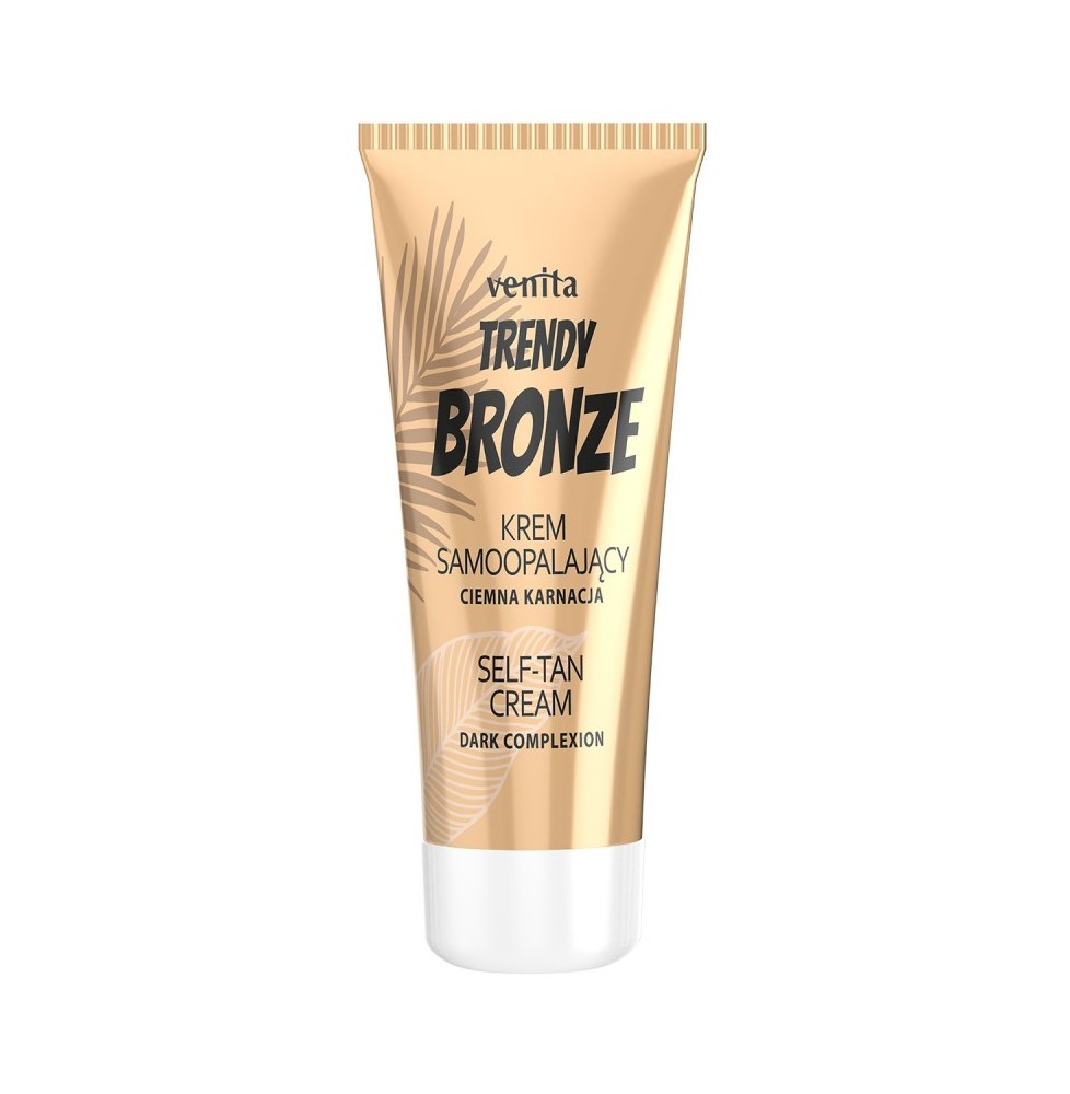 Krem samoopalający ciemna karnacja Venita Trendy Bronze 75g.