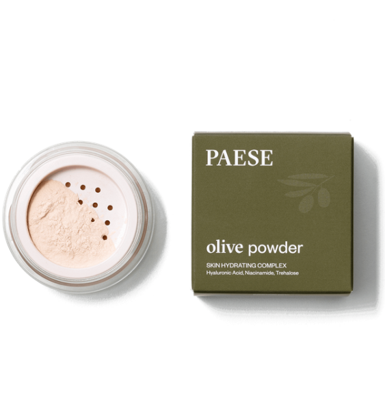 Sypki puder oliwkowy Paese 6g.