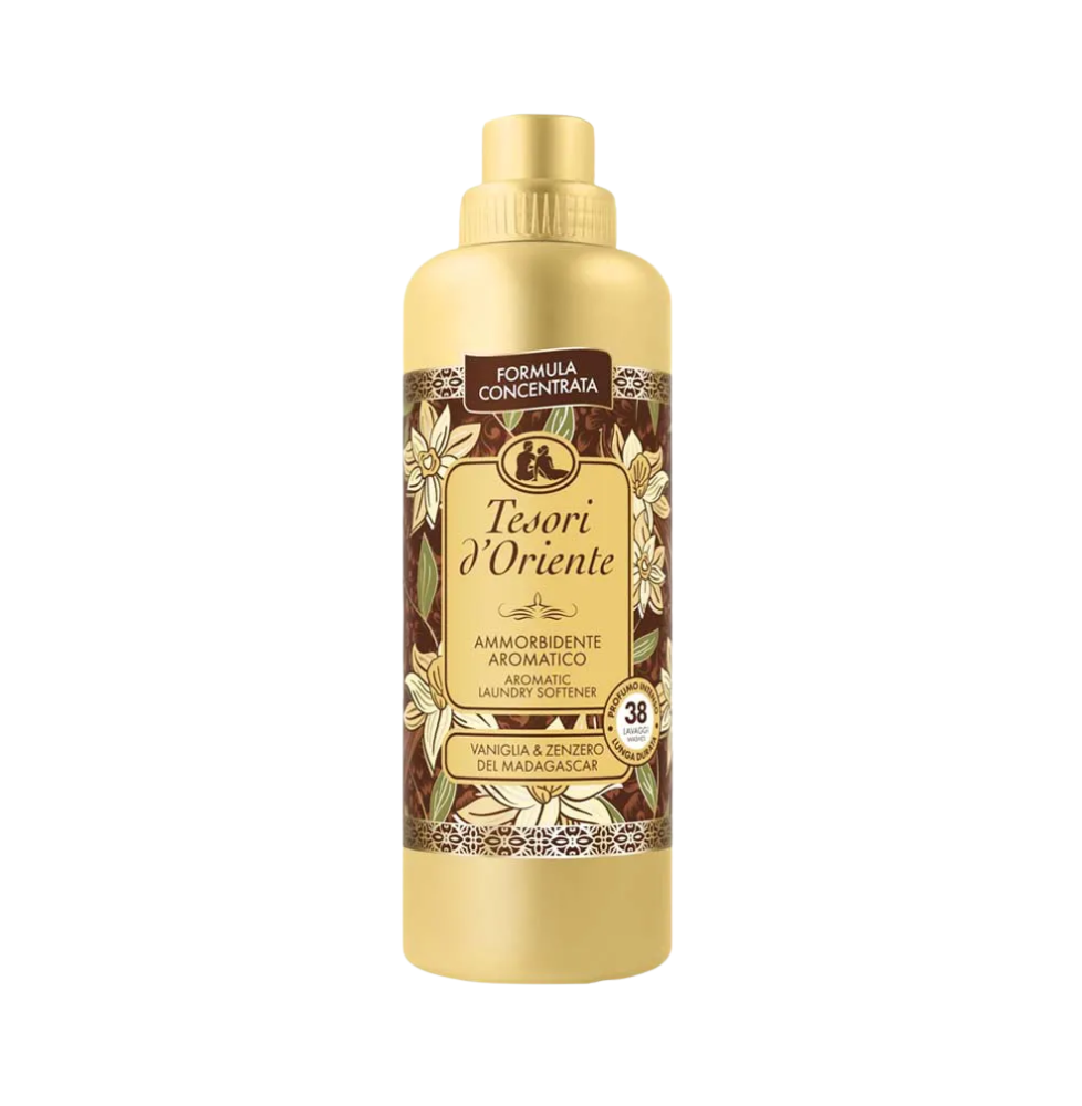 Płyn do płukania tkanin Tesori d'Oriente Wanilia i Imbir 760ml.
