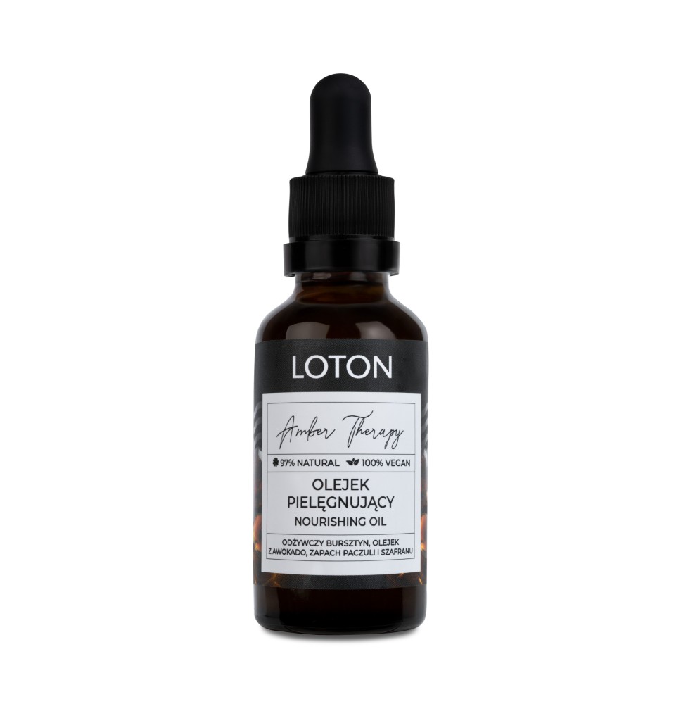 LOTON Amber Therapy – Olejek pielęgnujący do dłoni i paznokci 30ml.