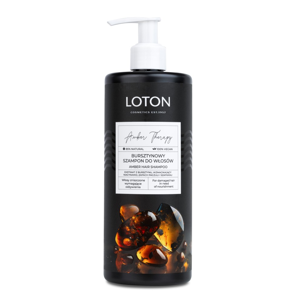 LOTON Amber Therapy – Bursztynowy szampon do włosów 500 ml