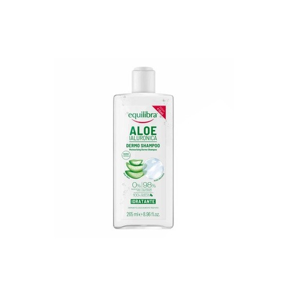 Szampon do włosów aloesowy, nawilżający, Equilibra 250 ml