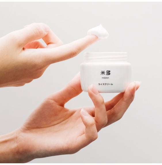 MIDHA Rice Cream Glowing & Moisturizing krem koreański do twarzy 50ml.
