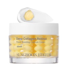 SUNGBOON EDITOR Deep Collagen Retinol Power Boosting Capsule Cream 50 ml Koreański krem ujędrniający z retinolem i kolagenem