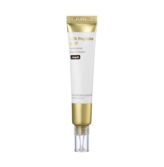 SUNGBOON EDITOR Silk Peptide EGF Intensywnie regenerujący koreański krem pod oczy z peptydami i EGF, 30 ml