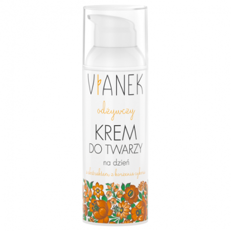 Krem odżywczy do twarzy na dzień, Vianek 50 ml.